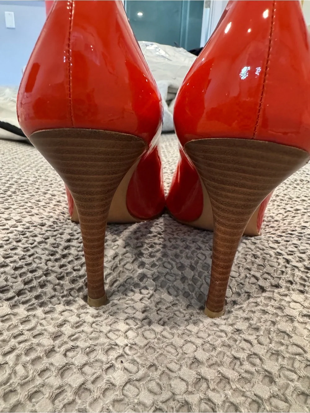 Stuart Weitzman vibrant glossy